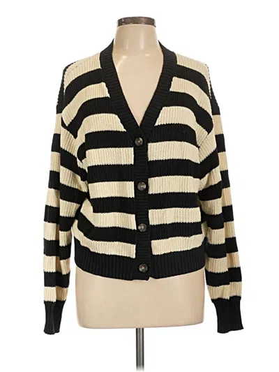 Pre-owned Levi's Cardigan Sweater In Black