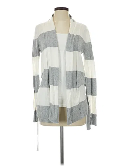 Pre-owned Levi's Cardigan Sweater In White