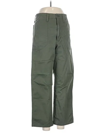 Pre-owned Levi's Cargo Pants In Green