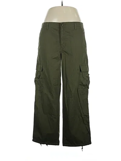 Pre-owned Levi's Cargo Pants In Green