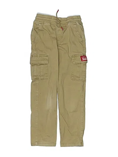 Pre-owned Levi's Kids'  Cargo Pants In Tan