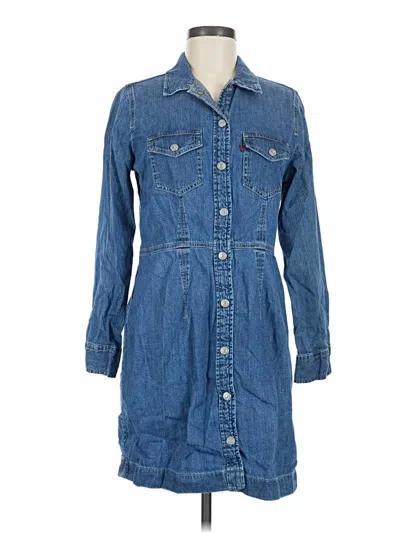 Pre-owned Levi's Casual Dress In Blue