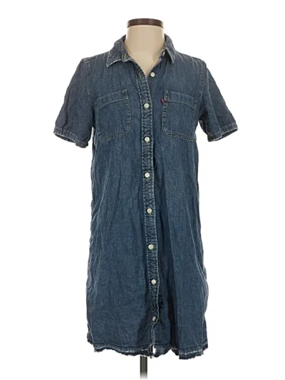 Pre-owned Levi's Casual Dress In Blue
