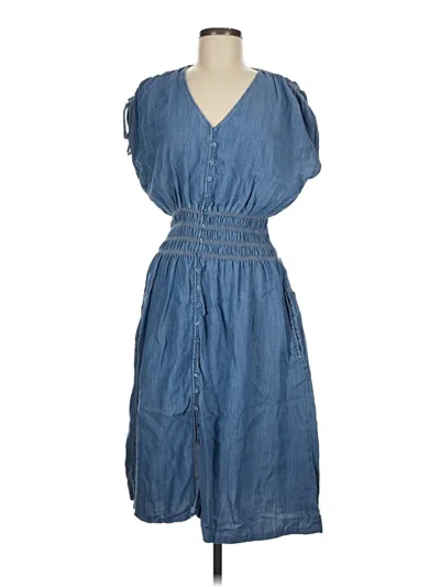 Pre-owned Levi's Casual Dress In Blue