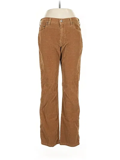 Pre-owned Levi's Casual Pants In Brown