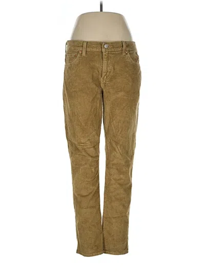 Pre-owned Levi's Casual Pants In Brown