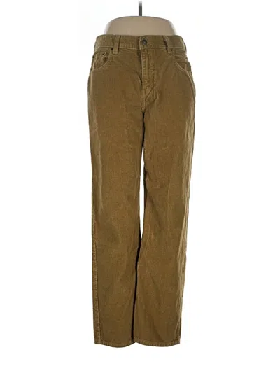 Pre-owned Levi's Casual Pants In Brown