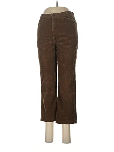 Pre-owned Levi's Casual Pants In Brown