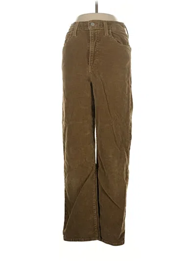 Pre-owned Levi's Casual Pants In Brown