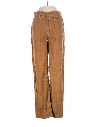 Pre-owned Levi's Casual Pants In Brown