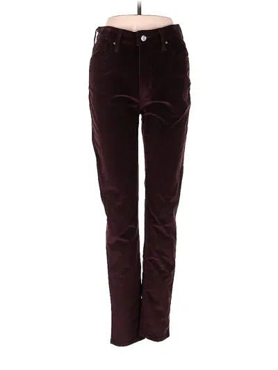 Pre-owned Levi's Casual Pants In Burgundy