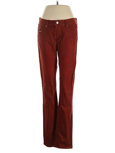 Pre-owned Levi's Casual Pants In Burgundy