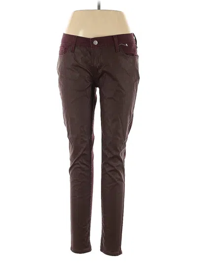 Pre-owned Levi's Casual Pants In Burgundy