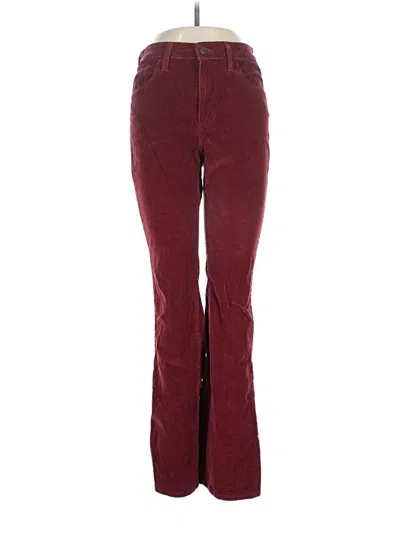 Pre-owned Levi's Casual Pants In Burgundy