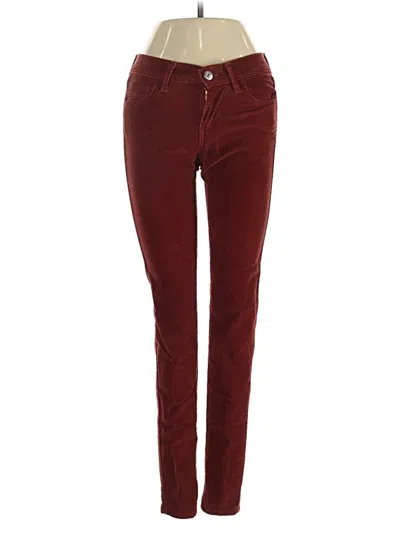 Pre-owned Levi's Casual Pants In Burgundy