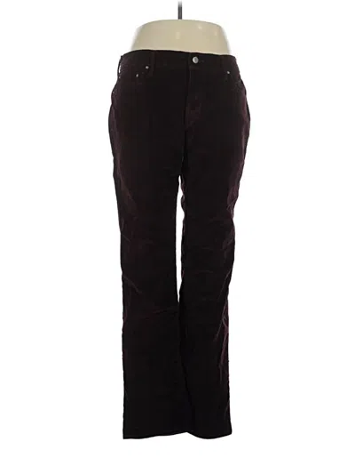Pre-owned Levi's Casual Pants In Burgundy