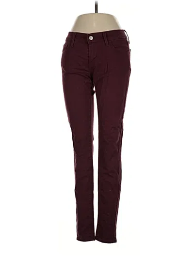 Pre-owned Levi's Casual Pants In Burgundy