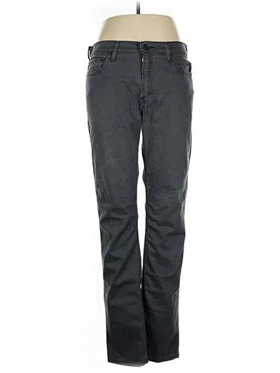 Pre-owned Levi's Casual Pants In Gray