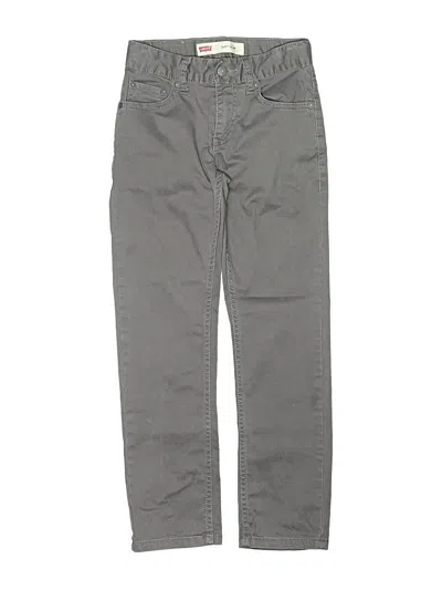 Pre-owned Levi's Kids'  Casual Pants In Gray