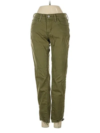 Pre-owned Levi's Casual Pants In Green