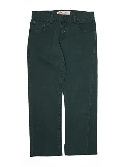 Pre-owned Levi's Kids'  Casual Pants In Green