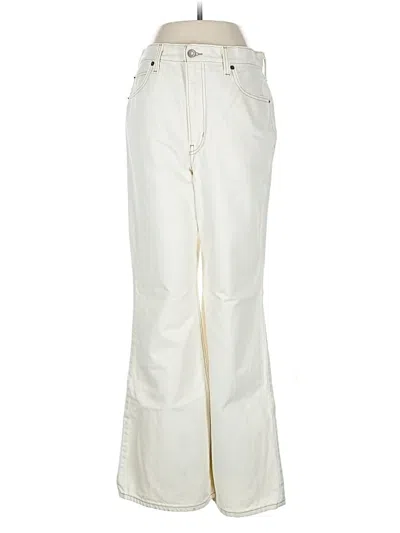 Pre-owned Levi's Casual Pants In Ivory