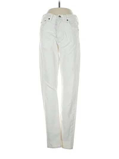 Pre-owned Levi's Casual Pants In Ivory