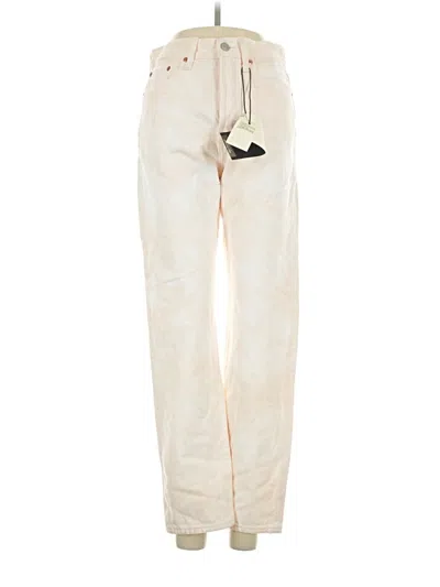 Pre-owned Levi's Casual Pants In Ivory