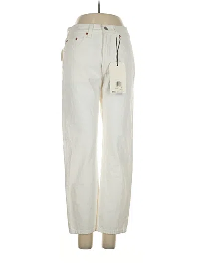 Pre-owned Levi's Casual Pants In Ivory