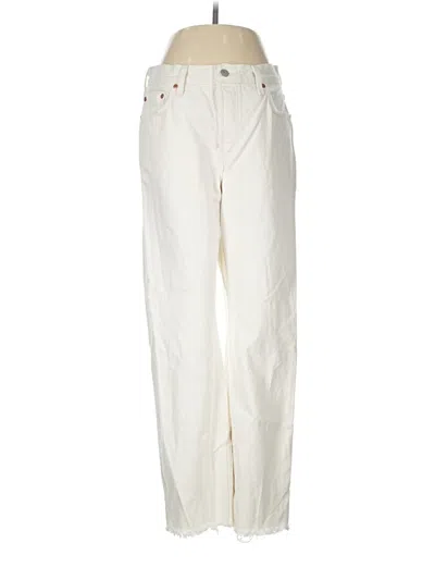 Pre-owned Levi's Casual Pants In Ivory