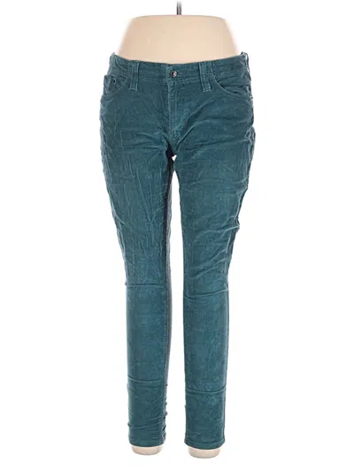 Pre-owned Levi's Casual Pants In Teal