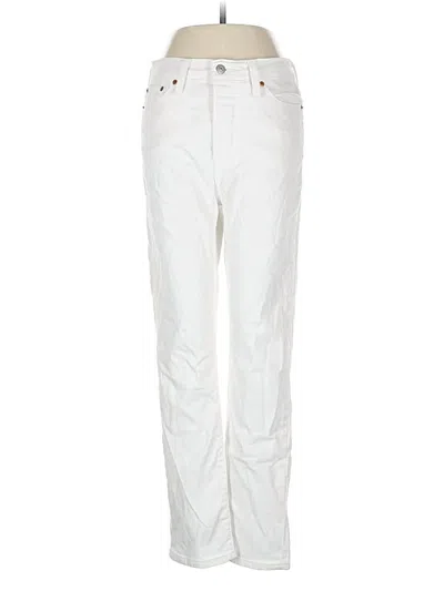 Pre-owned Levi's Casual Pants In White