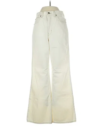 Pre-owned Levi's Casual Pants In White