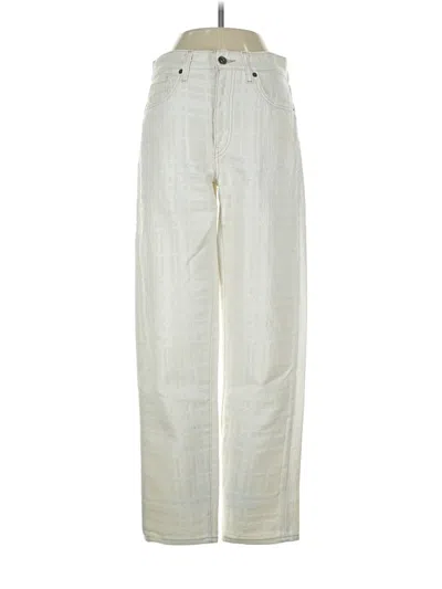 Pre-owned Levi's Casual Pants In White