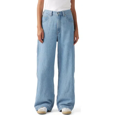 Levi's Cinch High Waist Baggy Carpenter Jeans In Blue