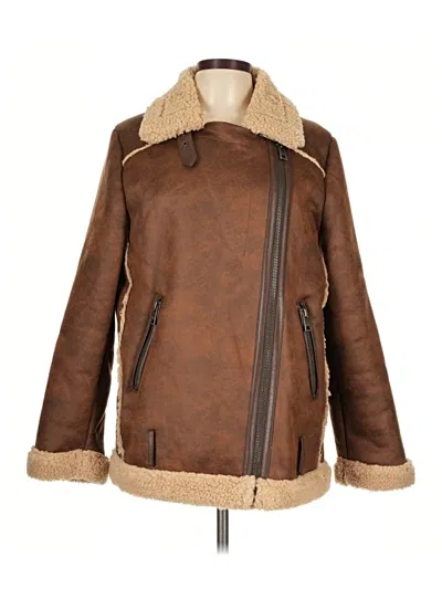 Pre-owned Levi's Coat In Brown