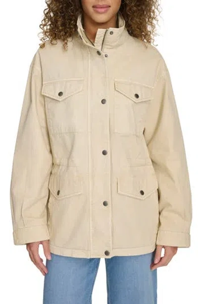 Levi's Cotton Utility Jacket In Neutral