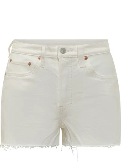 Levi's Cut Hem Mini Shorts For Summer 2026 In Disco Nights Cut Hem Stf