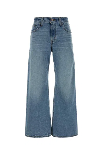 Levi's Denim Bootcut Loose Jeans In Blue