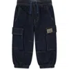 Levi's Denim Cargo Joggers In Blue