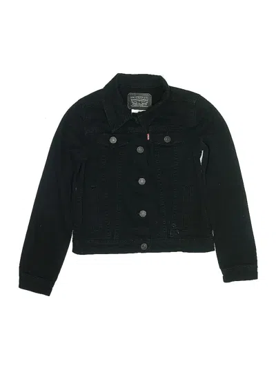 Pre-owned Levi's Kids'  Denim Jacket In Black