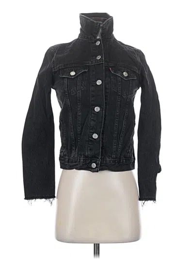 Pre-owned Levi's Denim Jacket In Black
