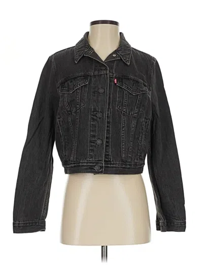 Pre-owned Levi's Denim Jacket In Black