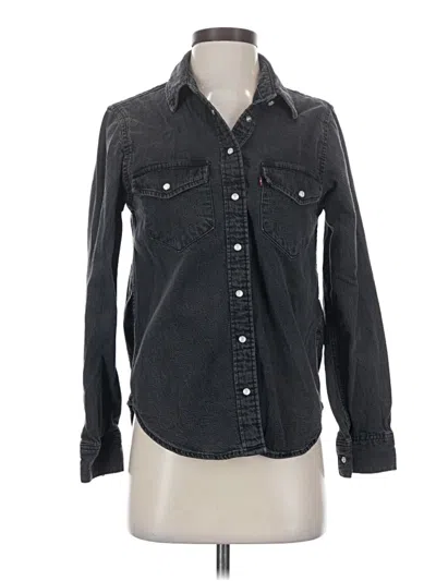Pre-owned Levi's Denim Jacket In Gray