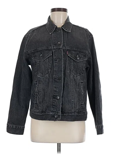 Pre-owned Levi's Denim Jacket In Gray