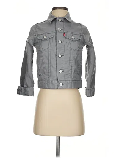 Pre-owned Levi's Denim Jacket In Gray