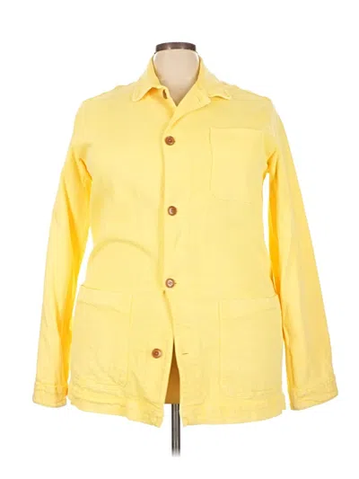 Pre-owned Levi's Denim Jacket In Yellow