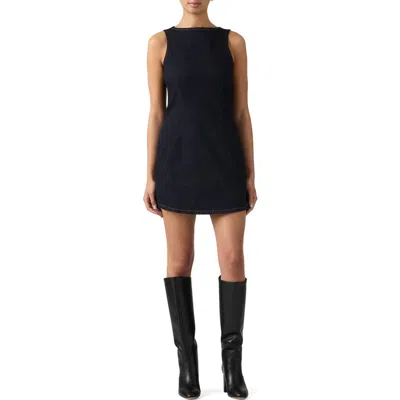 Levi's Denim Minidress In Black