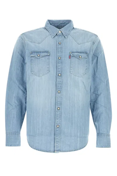 Levi's Barstow Western Denim Shirt In Blue
