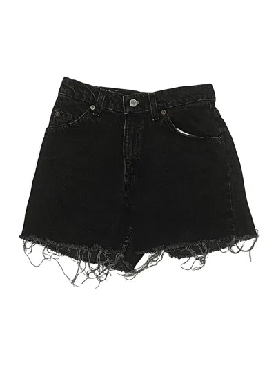 Pre-owned Levi's Denim Shorts In Black